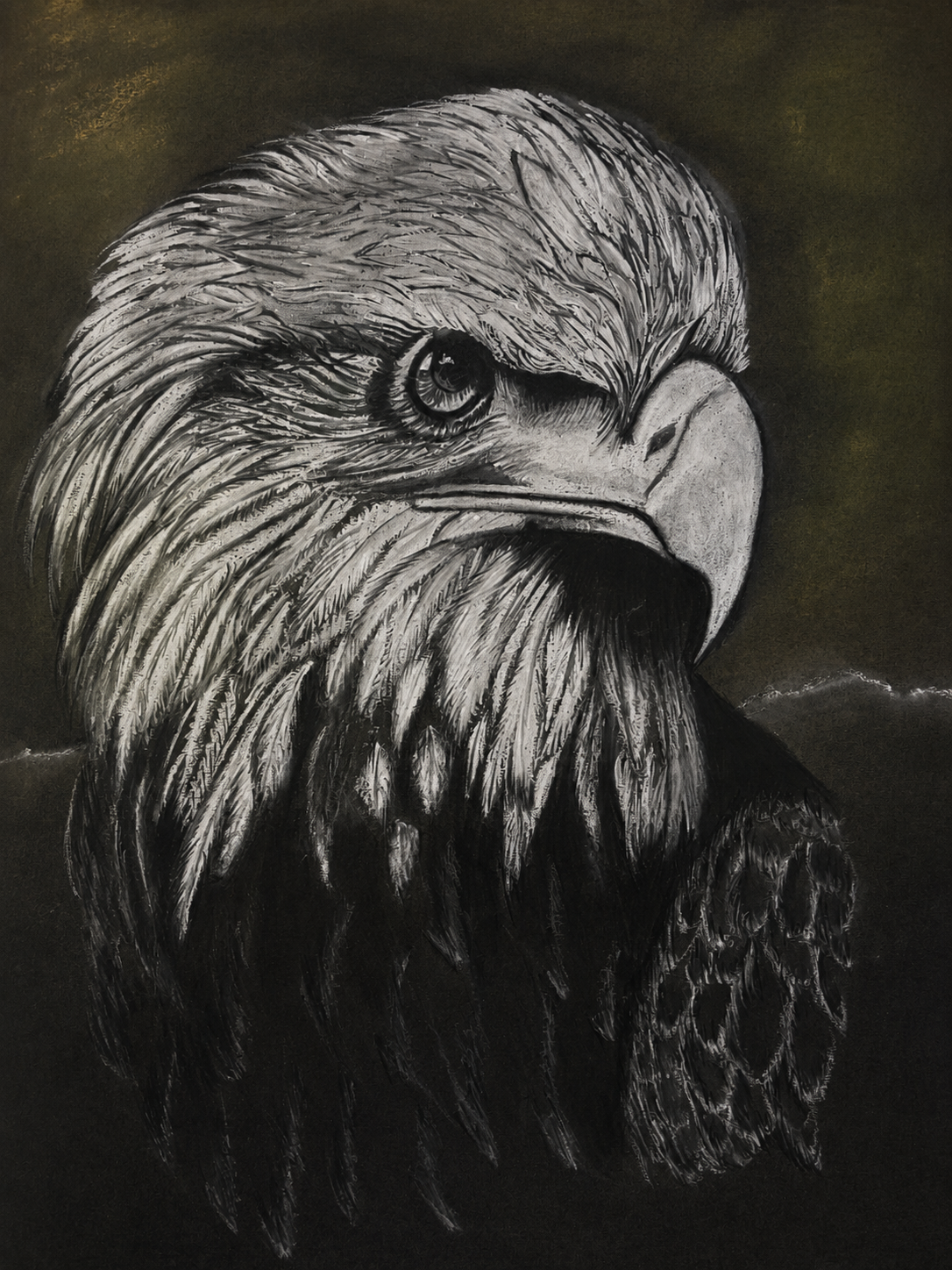 Pintura del Águila Raizarte