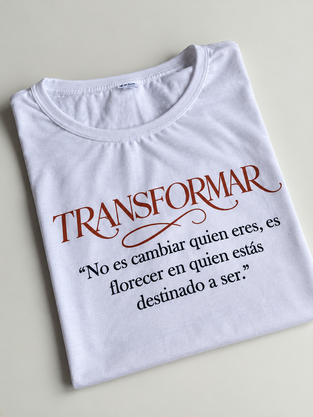 Remera Transformar - Frente